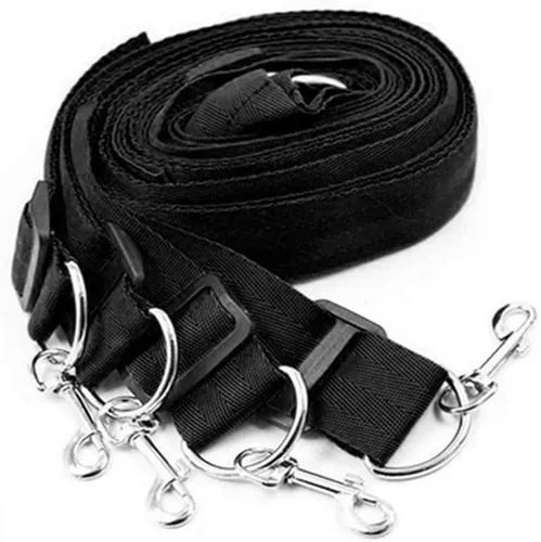 Miniatura 2 de Lazos sexuales para parejas, cuerdas de sujeción y cordones para muñecas y tobillos, correas de cama Queen para amarrar sexo para adultos, colchón