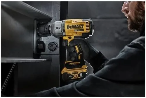Miniatura 8 de DEWALT 20V MAX XR Llave de impacto de alto par de 1/2 pulgada con kit de yunque de anillo de retención (DCF900P2)