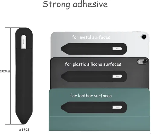 Miniatura 6 de YINVA Soporte para lápices compatible con Apple Pencil de 2ª generación y 1ª generación, fundas elásticas para lápices, accesorios de diseño