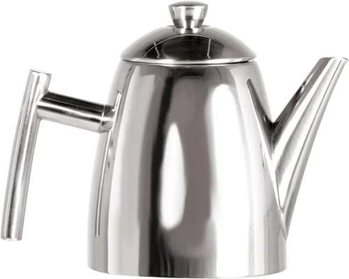 Miniatura 8 de Frieling Tetera de acero inoxidable 18/8 con infusor, calentador de té con infusor de tetera para té suelto, 14 onzas