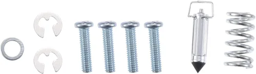 Miniatura 7 de ACROPIX Kit de reconstrucción de chorros de válvula de flotador, kit de reparación de carburador de motocicleta apto para Yamaha TTR125 de goma