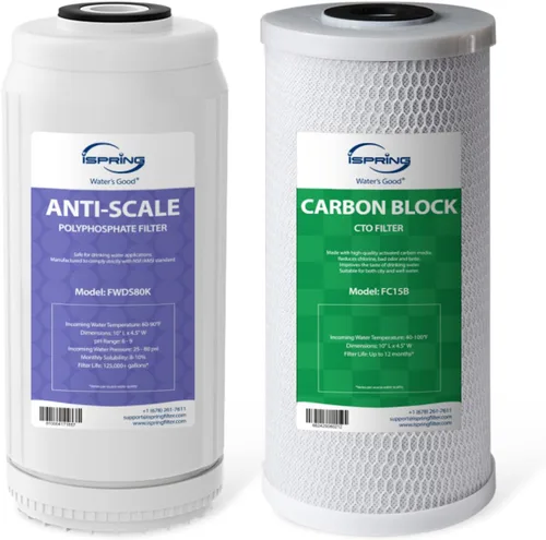 Miniatura 11 de iSpring Sistema de filtro de agua US21B de alta capacidad para debajo del fregadero con mangueras mejoradas, elimina PFAS, PFOA/PFOS, cloro, hierro