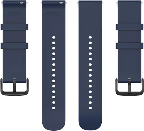 Miniatura 7 de AKUMAKA Series 1 - Correas de silicona suave compatibles con correas de reloj para mujeres y hombres, correas de liberación rápida, correas