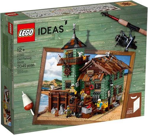 Miniatura 6 de LEGO Ideas Old Fishing Store (21310) - Juguete de construcción y regalo popular para los fanáticos de LEGO Sets y el aire libre (2049 piezas)