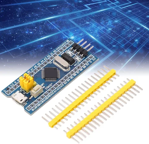 Miniatura 2 de STM32F103C8T6 Placa de desarrollo de sistema mínimo 5-Pack Kit de núcleo de 40 pines para proyectos de electrónica integrada y aprendizaje