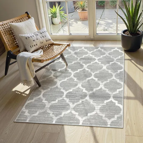 Miniatura 44 de Lahome Alfombra marroquí para pasillo – Alfombra antideslizante lavable de 2 x 6 pies con parte trasera de goma, suave y no desprende pelo, alfombra