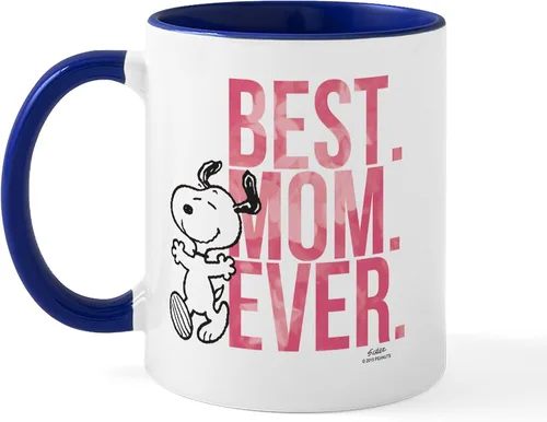 Miniatura 22 de CafePress Springtime Snoopy - Taza de café de cerámica, taza de té, 11 onzas