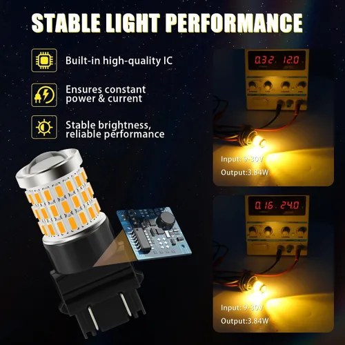 Miniatura 4 de Bombillas LED iBrightstar super brillantes de 9-30 V, de baja potencia 3156 3157 3057 4157 con reemplazo de proyectos para encender luces de señal