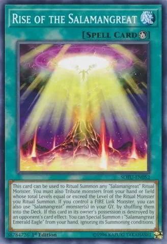 Yu-Gi-Oh! - Rise of The Salamangreat - SOFU-EN052 - Común - 1ª Edición - Soul Fusion
