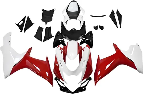 Miniatura 18 de Kit de carenado de inyección azul, negro y blanco para Suzuki GSXR600 GSX750 2006 2007 GSXR 600 GSX-R750 06 07 ABS Carenado de plástico completo
