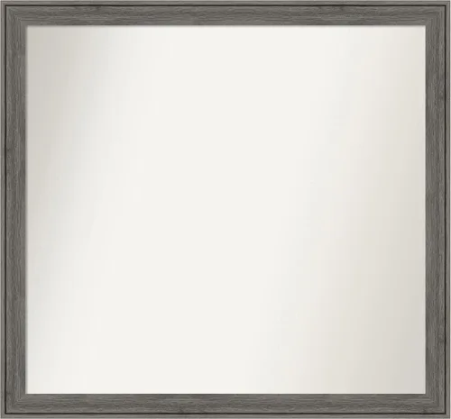Miniatura 283 de Amanti Art Espejo personalizado, espejo de baño gris plomo a rayas, espejo de pared o espejo de tocador de baño sobre el fregadero