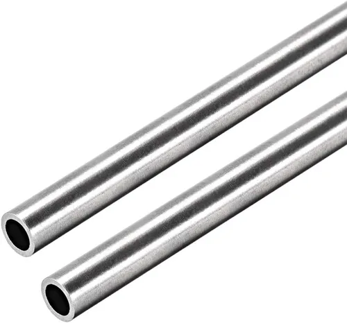 Miniatura 5 de uxcell Tubo redondo de acero inoxidable 304 de 0.236 in de diámetro exterior de 0.016 in de grosor de pared de 9.843 in de longitud, tubo recto sin