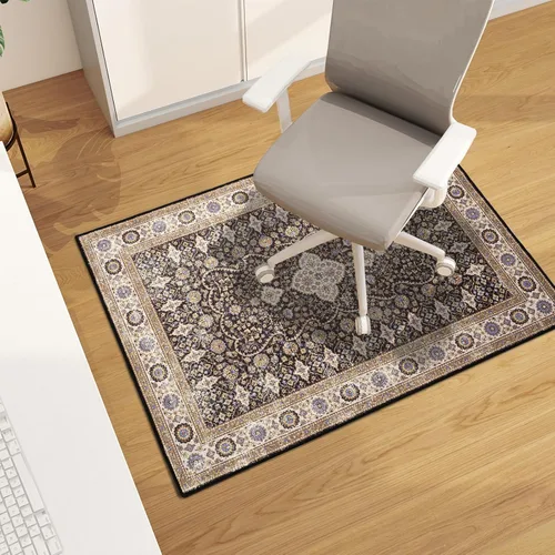 Miniatura 87 de chakme Tapete para silla de oficina para suelo de madera dura, 48 x 36 pulgadas, protector de escritorio de computadora de fácil deslizamiento