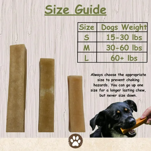 Miniatura 3 de Top Dog Chews - Queso de yak del Himalaya para perros, 100% natural y duradero, sin gluten y digerible, vendido por The Pound