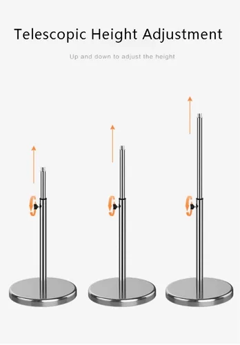 Miniatura 3 de Soportes y soportes para tabletas, soporte para teléfono de cama con cuello perezoso para filmar, soporte universal de escritorio para teléfono
