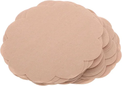 ABOOFAN 30pcs Invisible Anti-Thigh Chafing Stickers, Skin Color Non-Woven Fabric Pads, Sweat-Proof Inner Thigh Anti-Friction Patch for Sports and