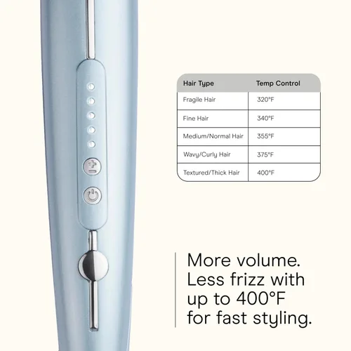 Miniatura 4 de INFINITI PRO Conair SmoothWrap - Plancha plana de doble ion de 1 pulgada, plancha plana de 1 pulgada que produce más volumen y menos encrespamiento