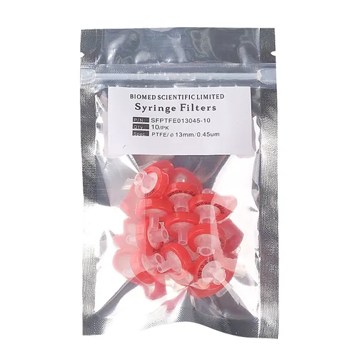 Miniatura 3 de Filtros de jeringa PTFE 0.512 in Diámetro 0.22um Tamaño de poro No Estéril Paquete de 100