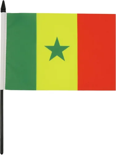 Miniatura 146 de AZ FLAG Sierra Leone Bandera de mesa 5'' x 8'' - Bandera de escritorio de Sierra Leona 21 x 14 cm - Bastón y base de plástico negro