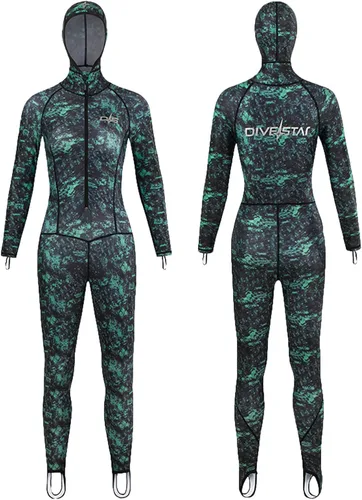 Miniatura 6 de Traje de baño de cuerpo completo para hombres y mujeres, traje de baño de manga larga con protección UV, surf, natación, buceo, esnórquel, trajes