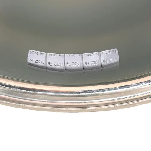 Miniatura 6 de A A IN Pesas adhesivas de 1/2 onzas, 0.5 onzas, color gris, para autos, camiones, SUV, motocicletas, perfil bajo, peso adhesivo para ruedas, 144