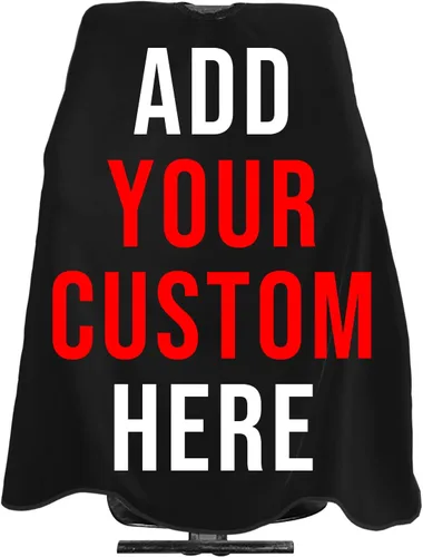 Capa de peluquería personalizada para hombres, capas de corte de pelo personalizadas con logotipo, capas personalizadas para estilista, peluquería