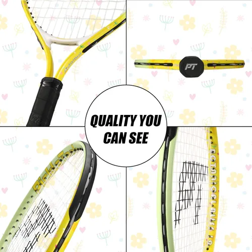 Miniatura 5 de PICKLETECH Kids Tennis Racket for Junior Toddlers Starter Kit 17-25" Tennis Racquet for Girls and Boys with Carry Bag, Lightweight for Beginners