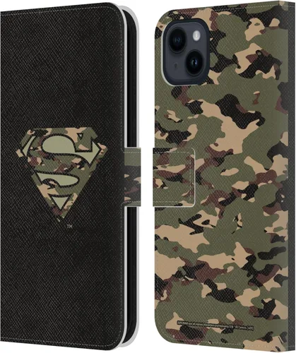 Miniatura 33 de Head Case Designs Funda de piel con licencia oficial de Superman DC Comics con logotipos negros y rojos compatible con Apple iPhone 11