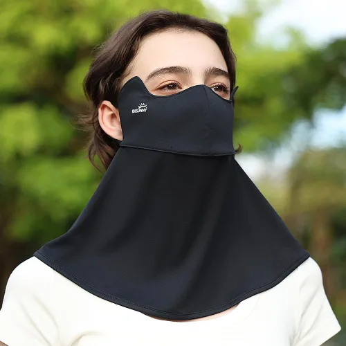 Miniatura 2 de Protección solar para la cara, bufanda para el cuello, polaina para mujer, UPF 50+, máscara de verano anti-UV, cubierta facial transpirable SLF5M119T