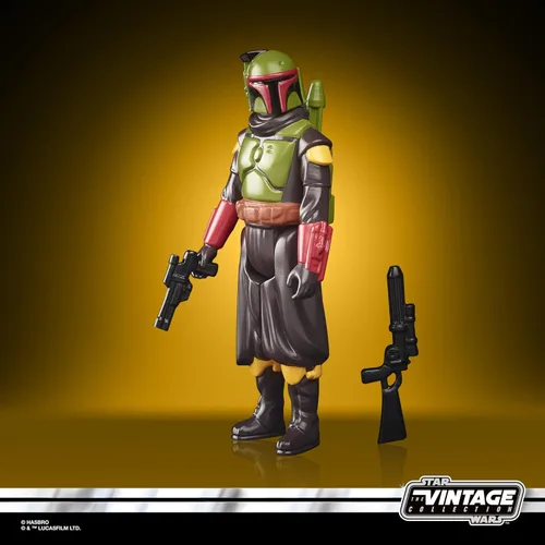 Miniatura 7 de STAR WARS Retro Collection Boba Fett (Morak) Juguete de 3.75 pulgadas, figura de acción coleccionable The Mandalorian, juguetes para niños de 4 años