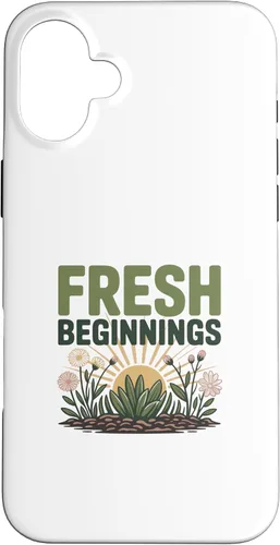Miniatura 23 de Fresh Beginnings Bloom Where Dreams Plant Seeds Case for iPhone 16