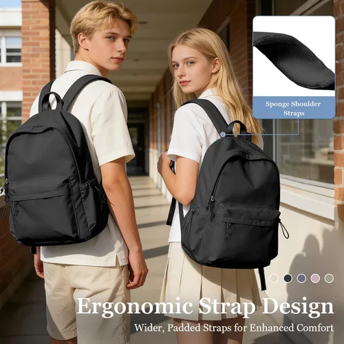 Miniatura 6 de Mochila de escuela secundaria para adolescentes, linda mochila universitaria para mujeres, bolsa de escuela secundaria, mochila de viaje casual