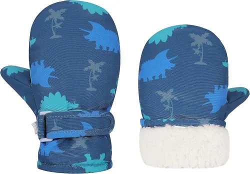 Miniatura 2 de Urban Virgin Guantes de invierno para bebés y niños pequeños, con forro polar, cálidos, impermeables, guantes de nieve para niños y niñas