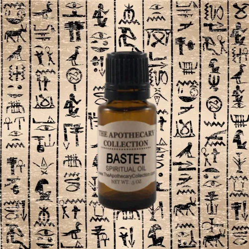 Miniatura 2 de BASTET - Aceite espiritual egipcio (aceite) para Hoodoo, Vudú, Santeria, Wicca, Rootwork y hechizos