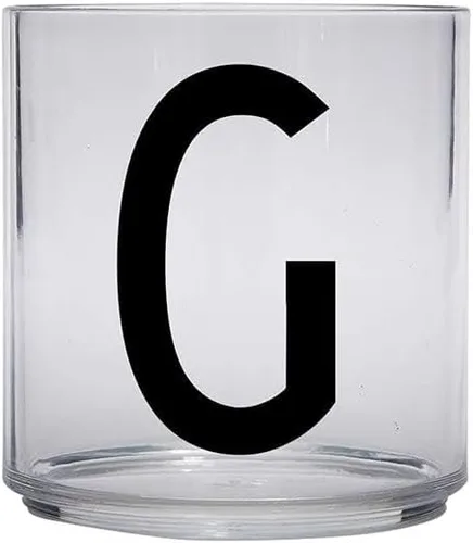 Miniatura 6 de Design Letters Tritan - Vajilla para niños A-Z de 6 onzas Vidrio para niños diseñado en Dinamarca para la alimentación del bebé Taza para niños