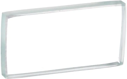 United Scientific GLP1X2-P Placa de rayas de vidrio, 2 pulgadas de alto x 1 pulgada de ancho x 1/4 pulgadas de grosor (paquete de 10)