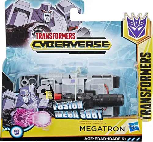 Miniatura 2 de Transformers E3643 Cyberverse Action Attackers: 1-Step Changer Megatron figura de acción de juguete