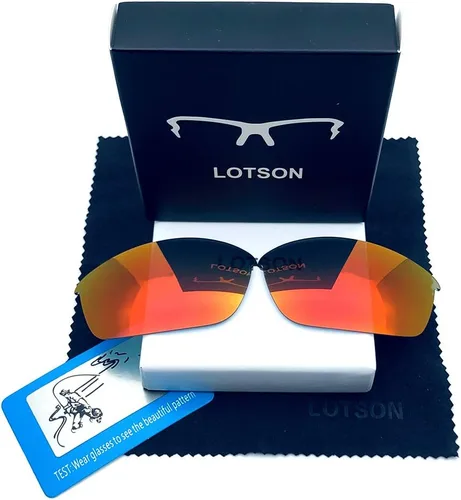 Miniatura 2 de LOTSON Lentes de repuesto para gafas de sol Oakley Flak Jacket polarizadas 100% UVAB - Múltiples opciones