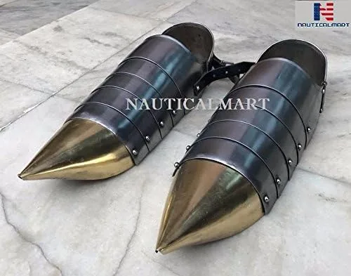 Miniatura 2 de NauticalMart Disfraz medieval LARP Steel Sabaton de Halloween