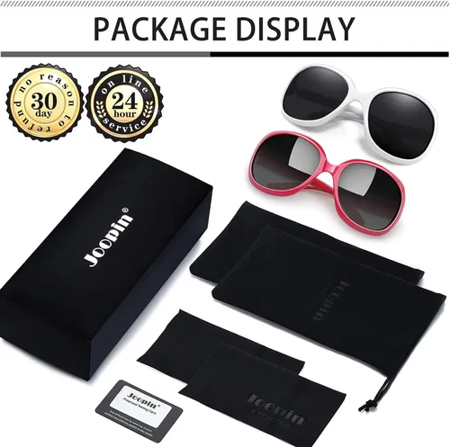 Miniatura 183 de Joopin Lentes de sol de gran tamaño para mujer, polarizados, grandes, para conducción, protección UV, grandes sombras