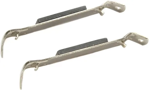 Chef Craft Select - Abridor de botellas chapado en hierro con imán, paquete de 2, 1, color gris