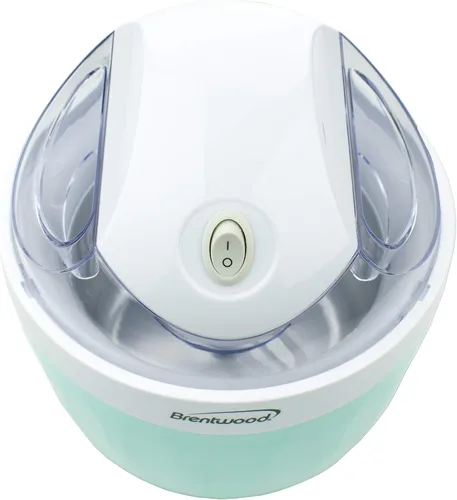Miniatura 3 de Brentwood TS-1410BL Máquina para hacer helados y sorbetes de 1 cuarto de galón, yogur congelado, gelato y natillas, azul