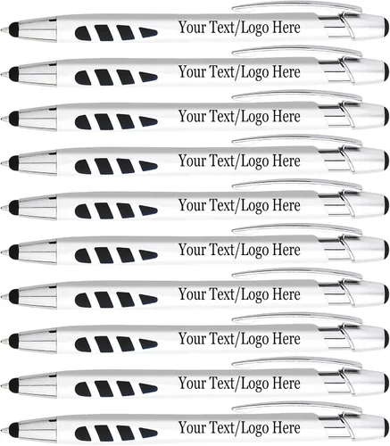 Miniatura 8 de Personalizado con tu logotipo personalizado o bolígrafos de texto, paquete de 300 unidades a granel para negocios, fiestas y eventos, lápiz