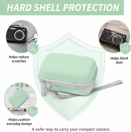 Miniatura 8 de Funda para cámara digital Grapsa para CAMKORY/para Kodak Pixpro/para VAHOIALD/para Sony DSCW800 830/ para Canon PowerShot 180 190. Portaaccesorios
