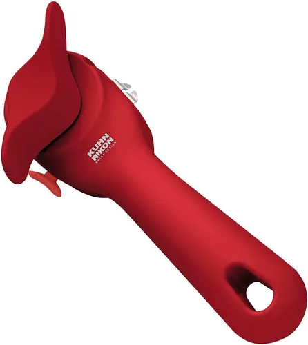 Abrelatas Kuhn Rikon con seguridad automática, Rojo