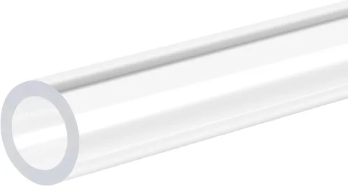 Miniatura 14 de MECCANIXITY Tubo de acrílico rígido redondo transparente 1mm(0.04") DI 3mm(1/8") DE 305mm(12") para lámparas y linternas, sistema de refrigeración