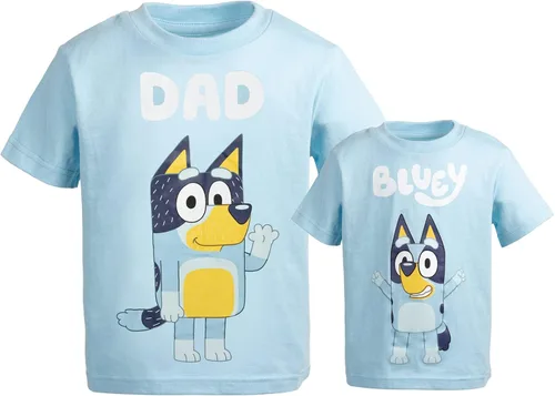 Miniatura 2 de Bluey Mom Dad Bingo - Camiseta familiar a juego para niños pequeños y adultos