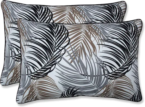 Miniatura 5 de Pillow Perfect Outdoor Cojín rectangular de piedra Setra para interiores (juego de 2) 18.5 X 11.5 X 5