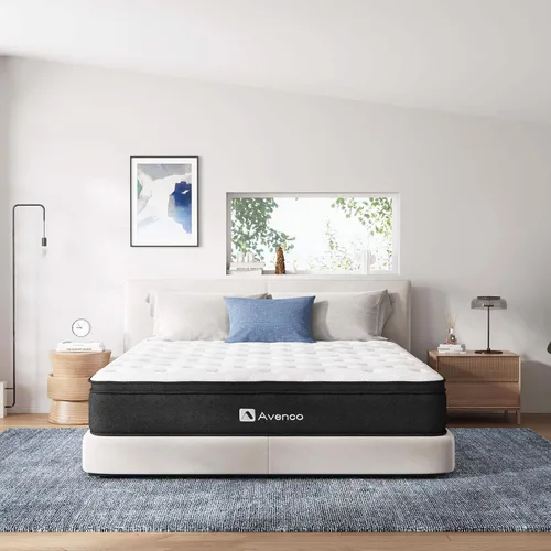 Miniatura 23 de Avenco Queen Mattress, Hybrid King Size Mattresses in a Box, Colchones Twin TXL Full Size Mattress