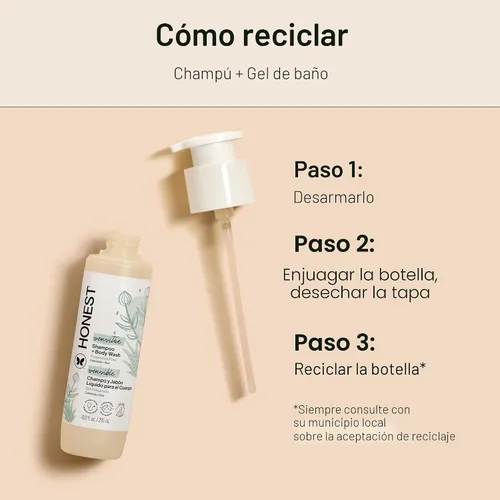 Miniatura 11 de Shampoo & jabón corporal Honest, Lavanda Dreamy súper calmante, 10 Onzas, 816645023966, Libre de fragancia, 1, 1